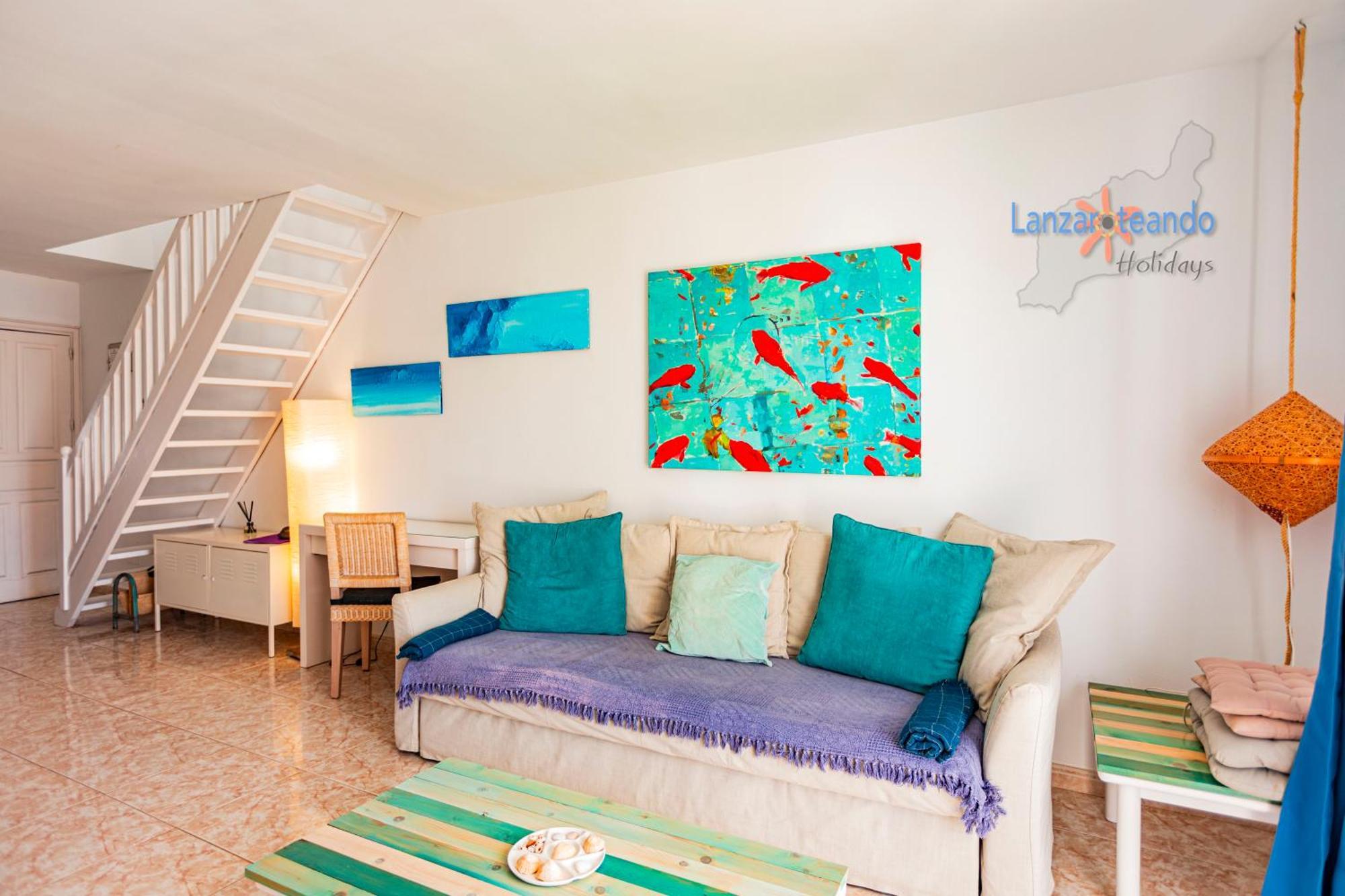 Vivienda Vacacional Sunny - Duplex Apartment 2Beds 2 Baths Costa Teguise Εξωτερικό φωτογραφία